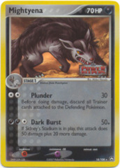 Mightyena - 18/108 - Rare - Reverse Holo